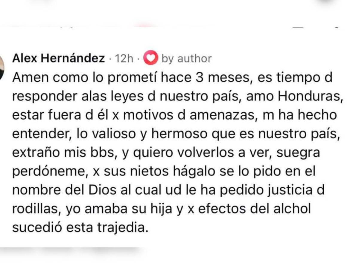 “El responsable soy yo”: reaparece Alex, pareja sospechosa del crimen de Vianka; revela fecha para entregarse