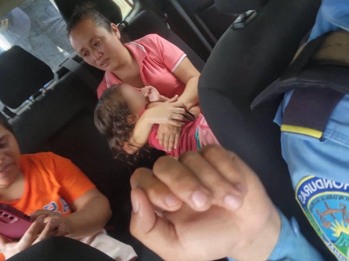 Así fue el rescate de la niña Reina Erazo en Sonaguera: perro guió hasta la pequeña, según pobladores
