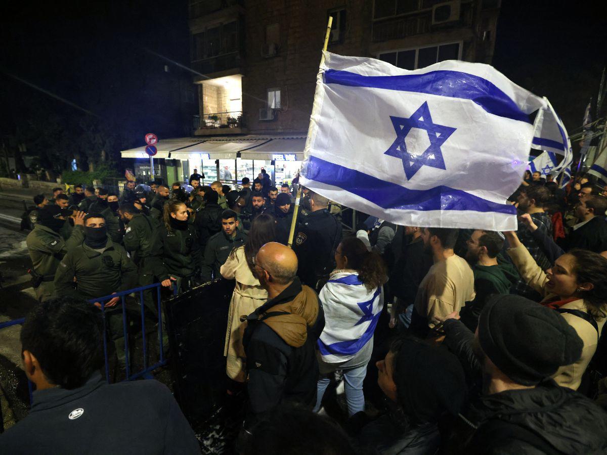 Convocan huelga general en Israel para detener la reforma judicial de Netanyahu