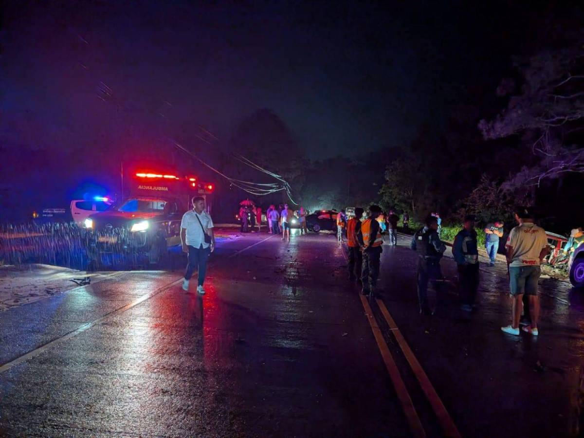 Rostros de las cuatro víctimas mortales que dejó accidente en carretera hacia Danlí