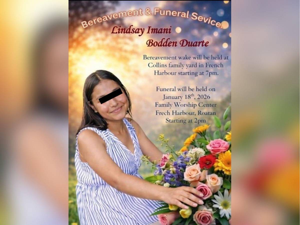 Investigan la muerte de Lindsay Bodden, menor encontrada sin vida en Roatán