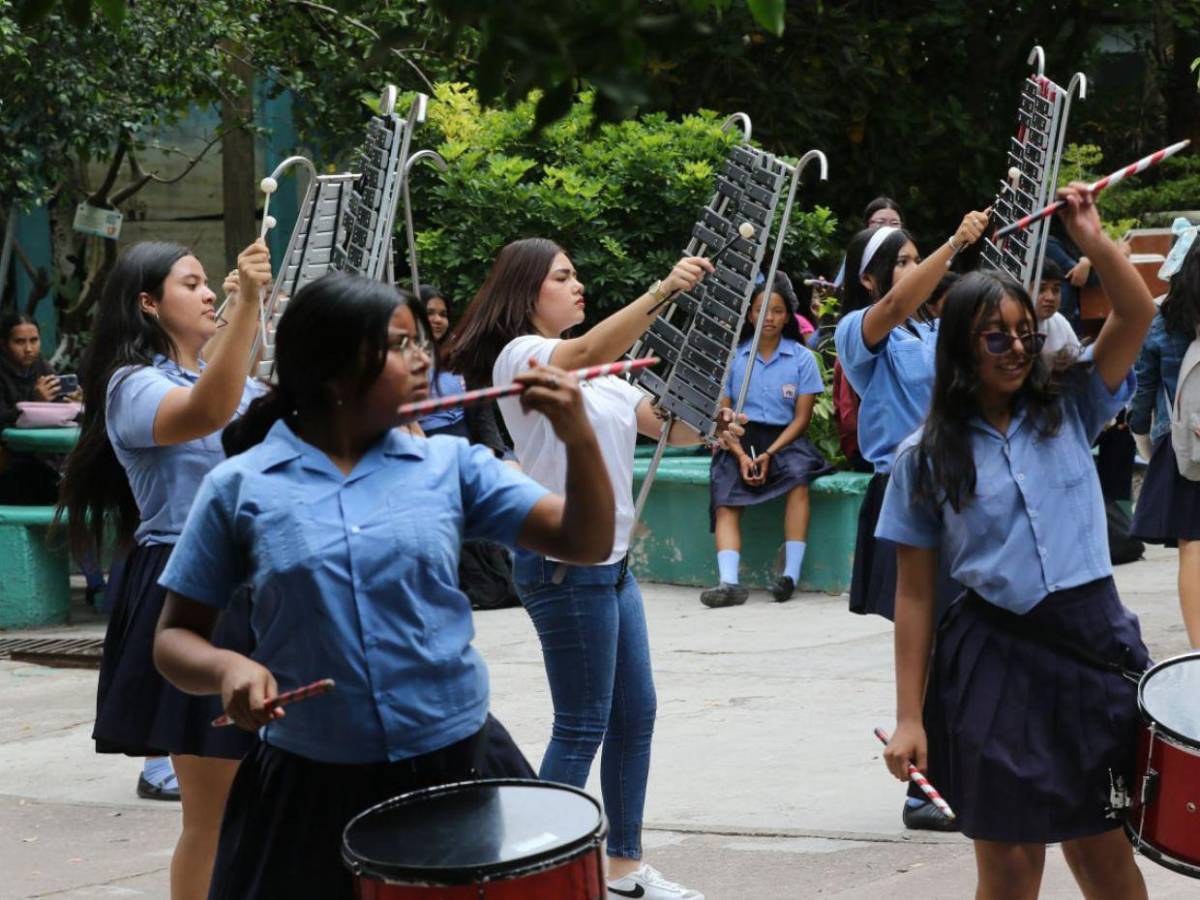 Con ritmos tradicionales y modernos, banda del Jesús Milla Selva se prepara para el 15 de septiembre