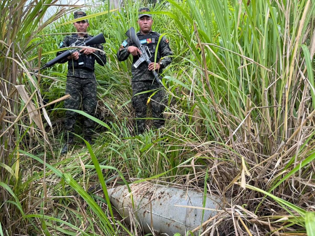 Una bomba dormida desde los 80´: vestigio bélico que Olancho guardó por más de 40 años