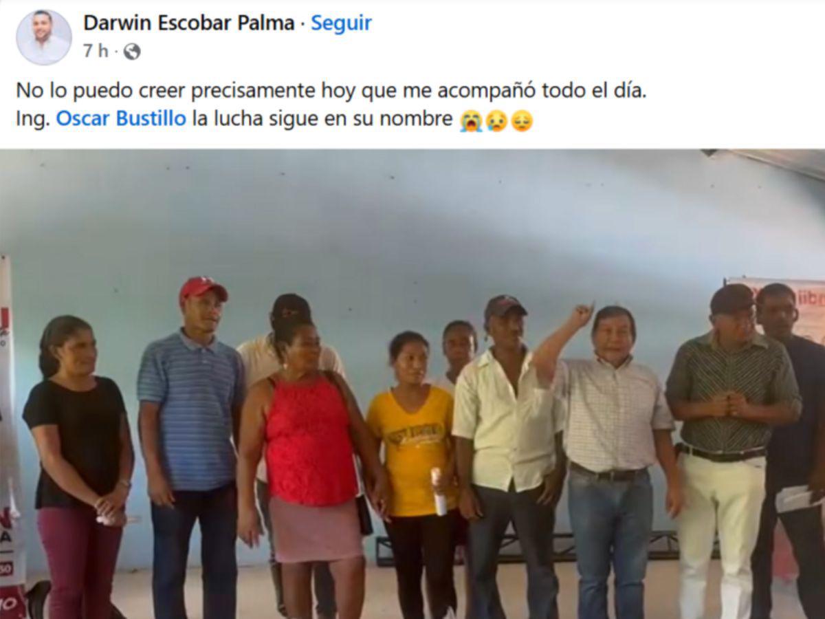 Video revela las últimas horas con vida de Óscar Bustillo, candidato a diputado acribillado