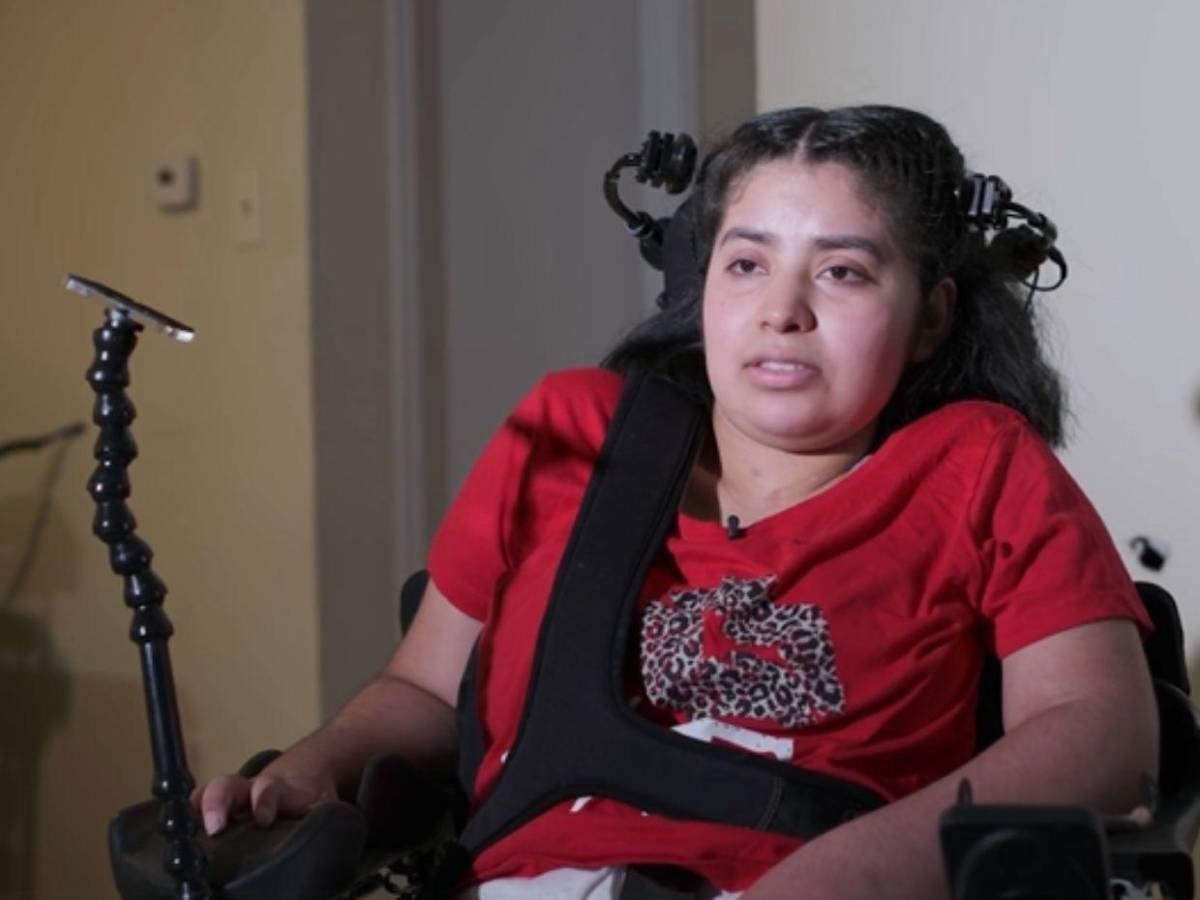 Gladis Jiménez, migrante hondureña con parálisis, pide ayuda para autodeportación