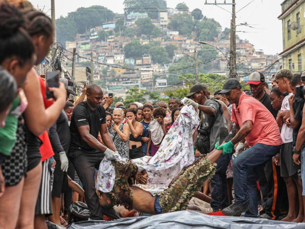 Río de Janeiro cuenta más de un centenar de muertos en su operación más sangrienta