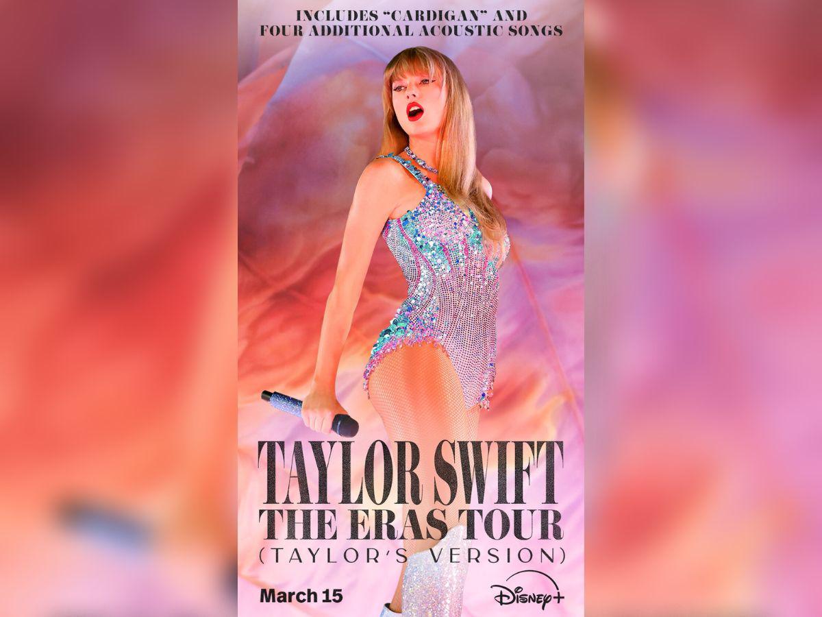 The Eras Tour de Taylor Swift llega a Disney+: fecha y hora del estreno