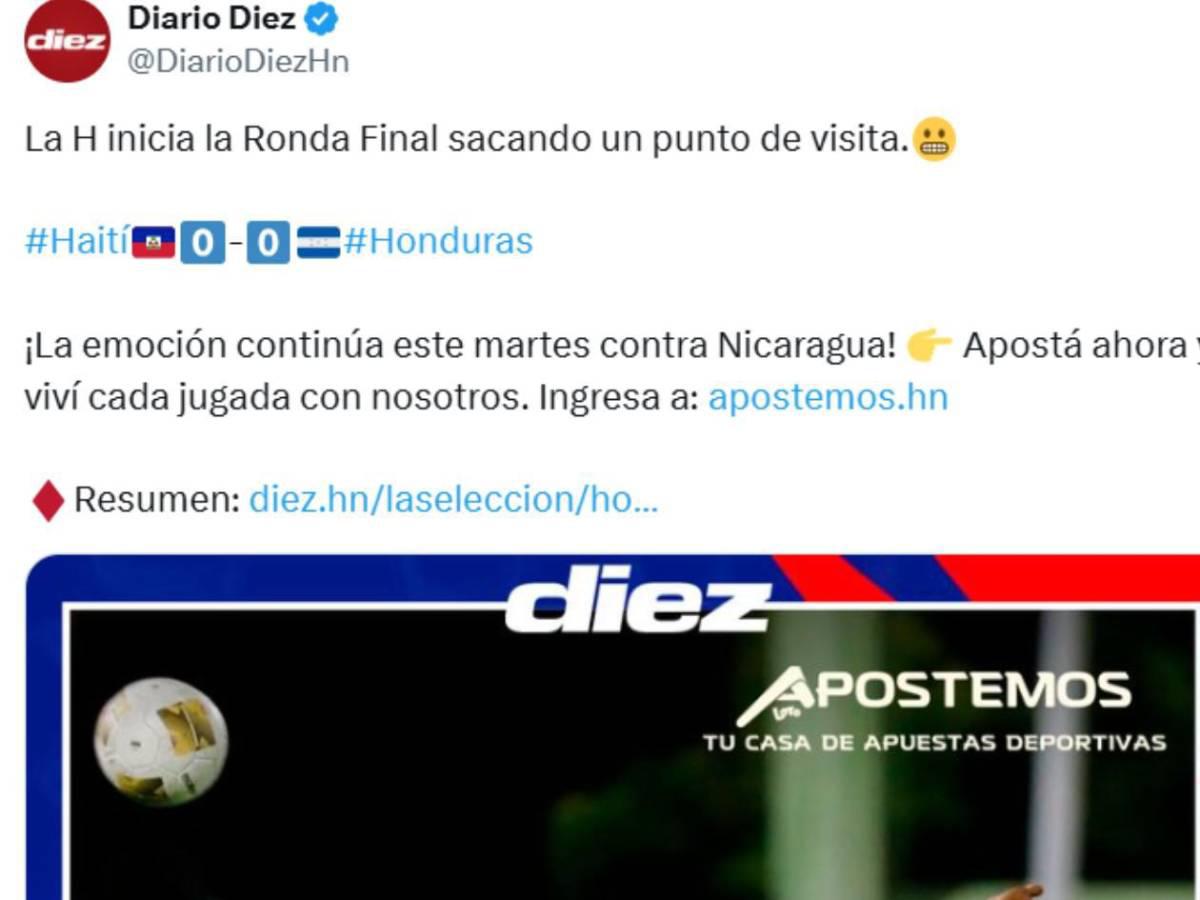 Vergonzoso La H fue muda: Prensa catracha explota tras el Honduras vs Haití en Eliminatoria