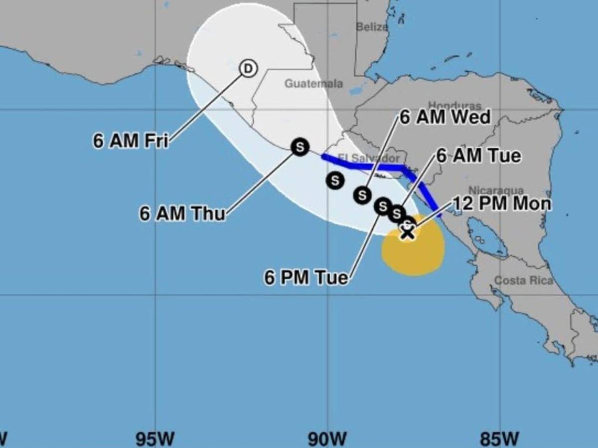 Tormenta tropical Cristina: ¿cómo avanza hacia Honduras y qué zonas está afectando?