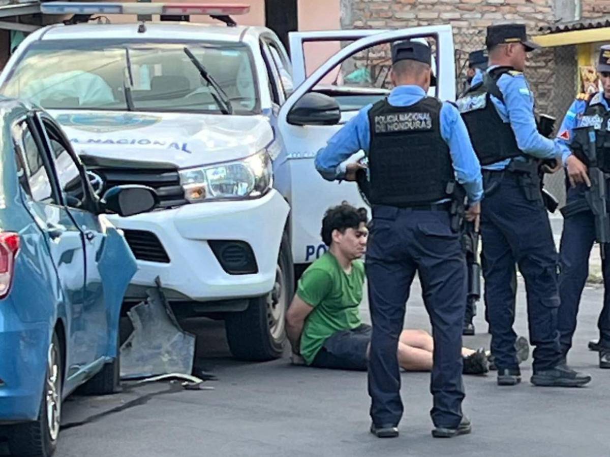 Iban a secuestrar a alguien: así fue la persecución que terminó en un choque en Loarque