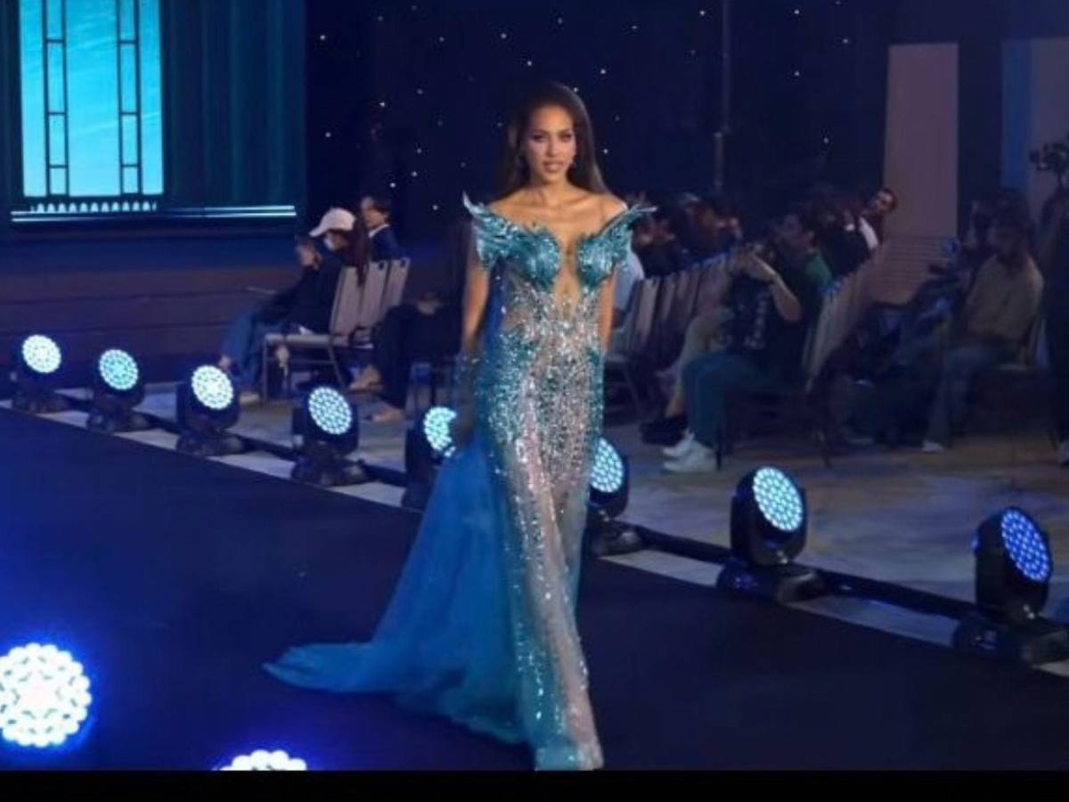 Así lució Emely Alemán en la bienvenida de Miss Grand Internacional