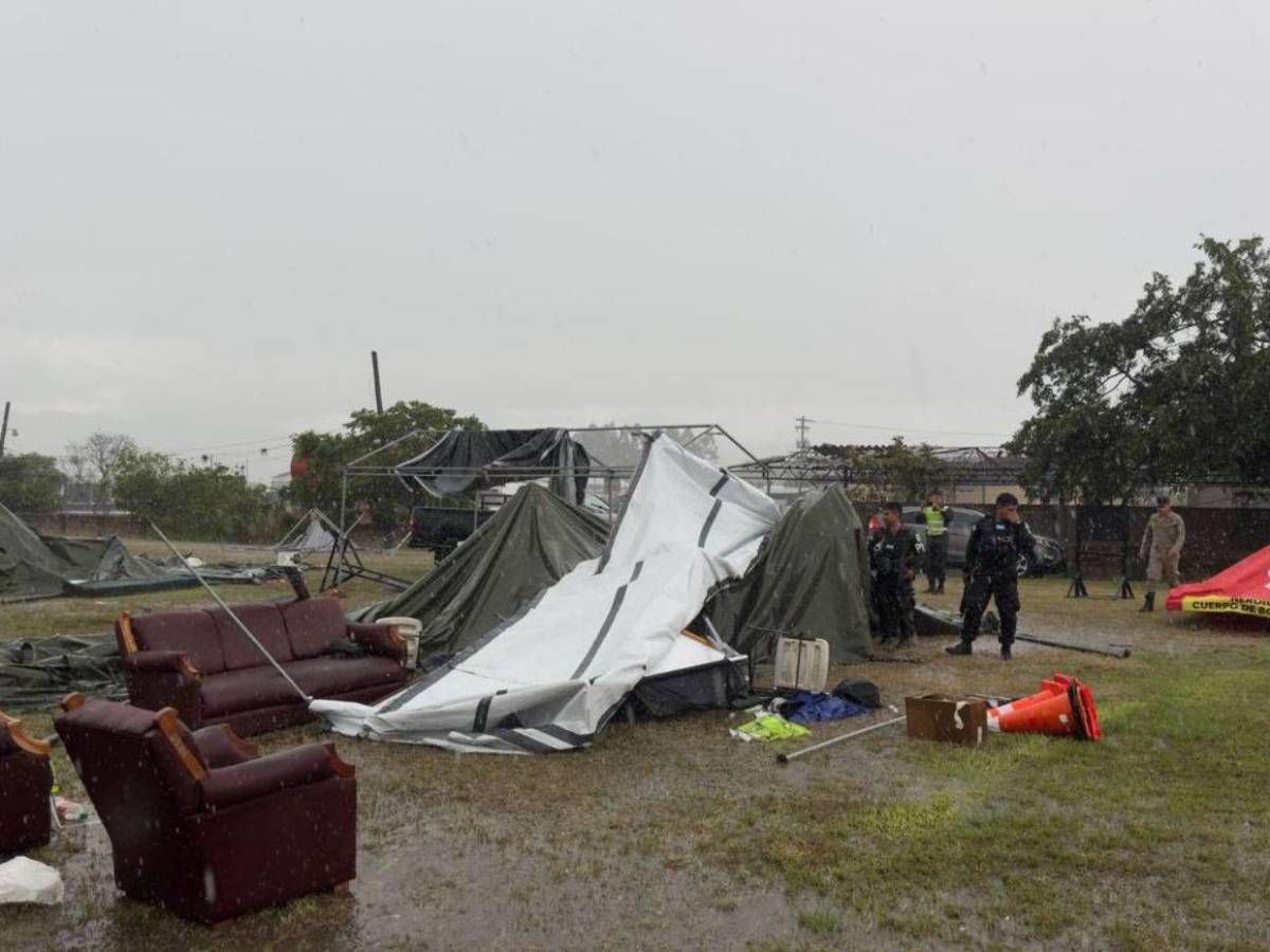 ¿Lluvia de granizo en Siguatepeque? Esto fue lo que ocurrió