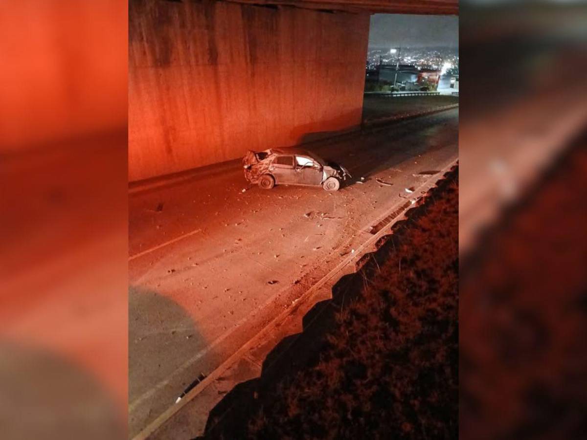 Con la Biblia en mano, muere hondureña en violento accidente en El Carrizal