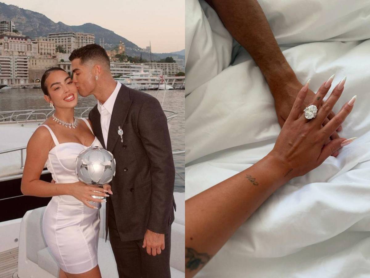 Georgina Rodríguez confirma compromiso con Cristiano Ronaldo con un anillo de lujo
