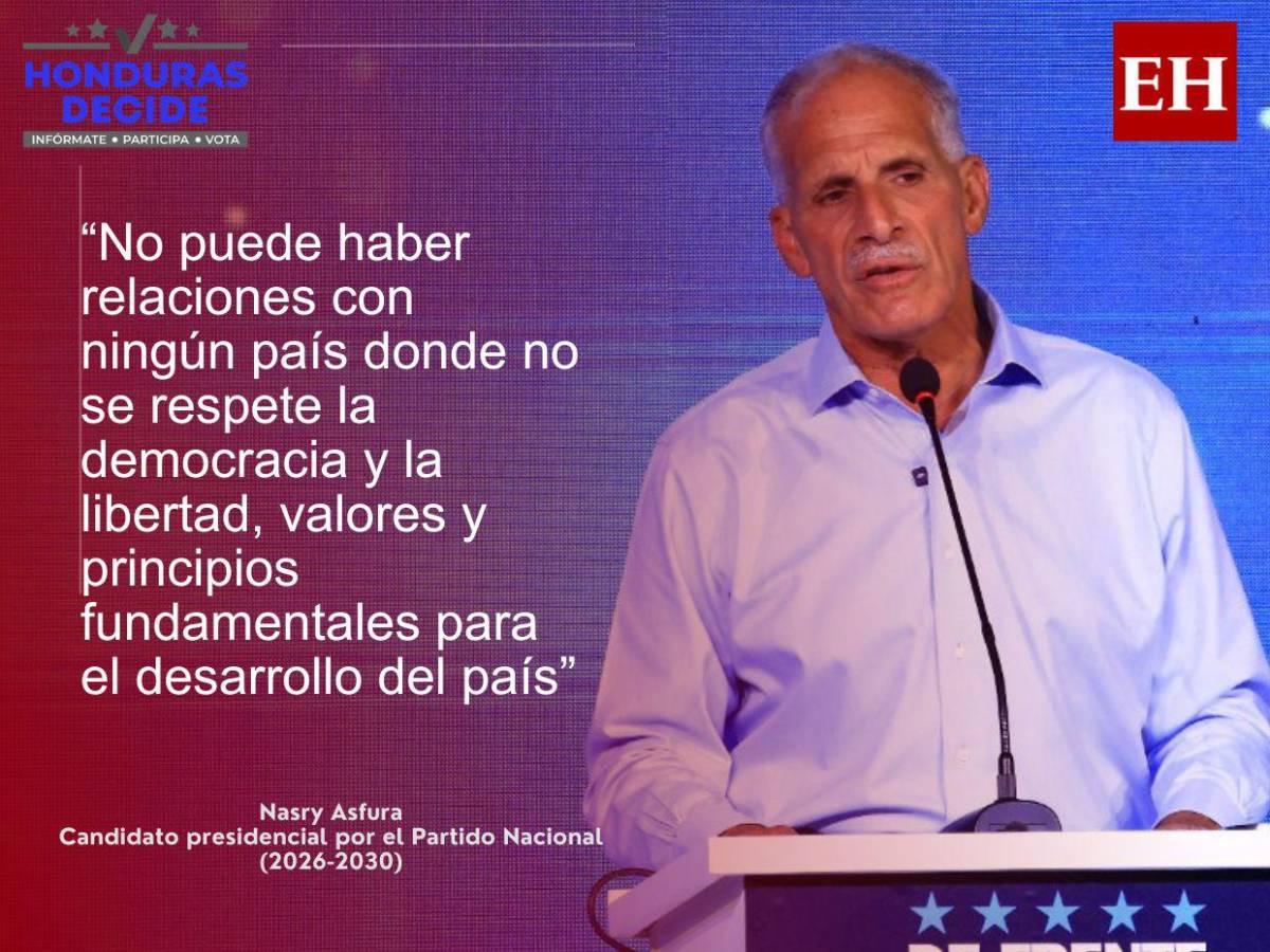 Denme esa oportunidad, Honduras: las frases de Nasry Asfura en foro de USAP