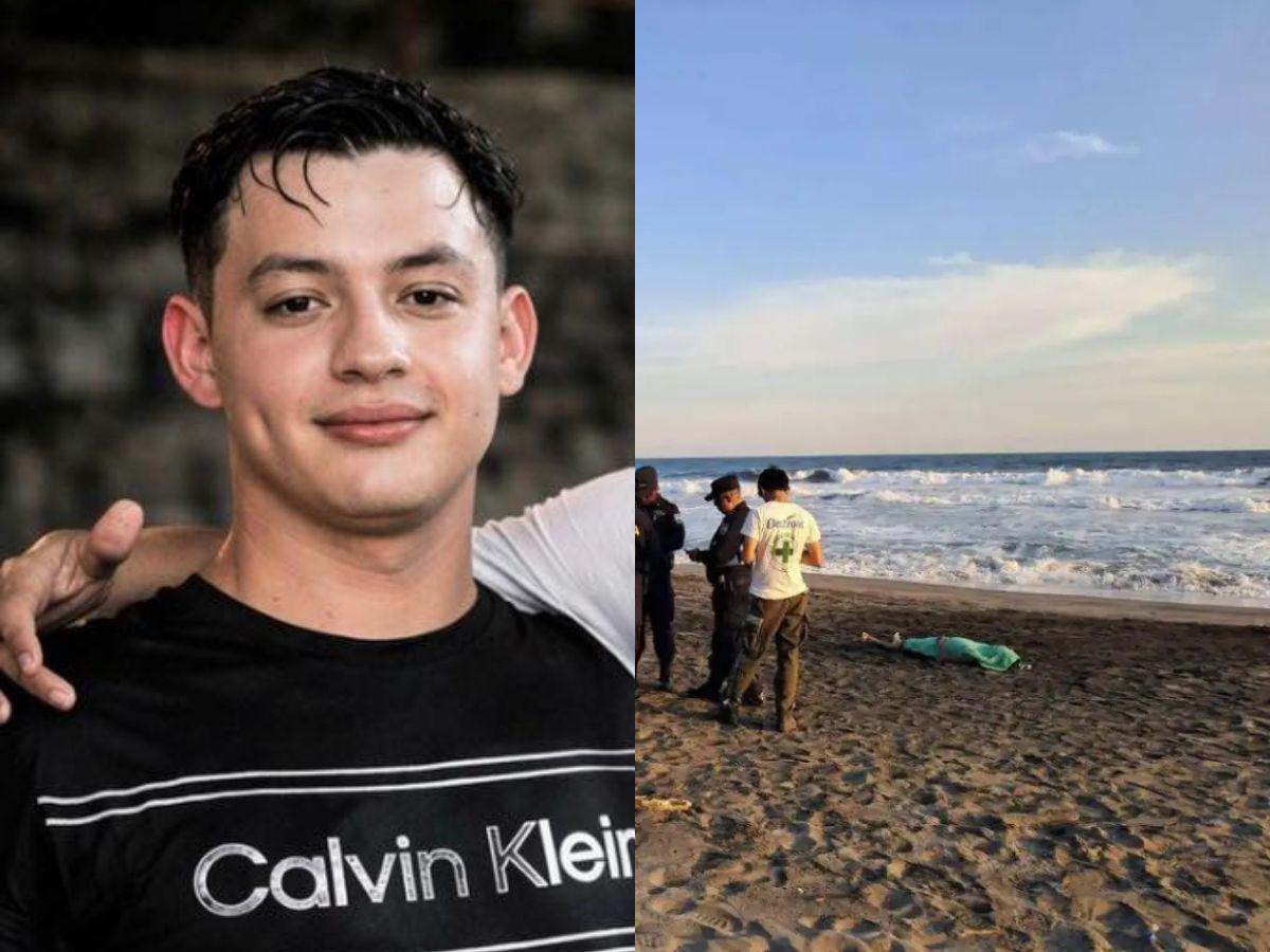 Confirman que cuerpo encontrado en playa de El Salvador es de Olvin Mejía, tercer estudiante hondureño ahogado