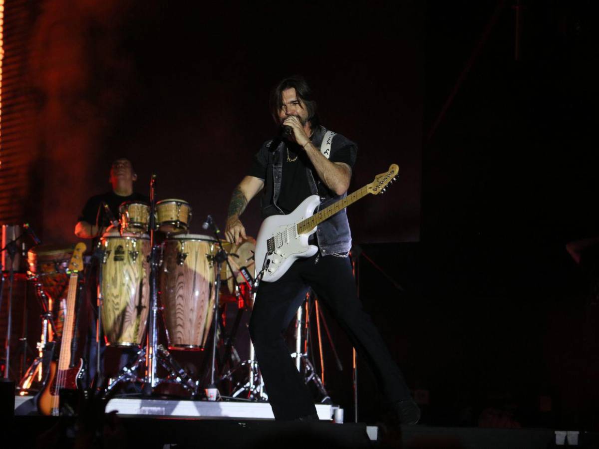 Latam Tour 2025: las imágenes que resumen el concierto de Juanes en Honduras