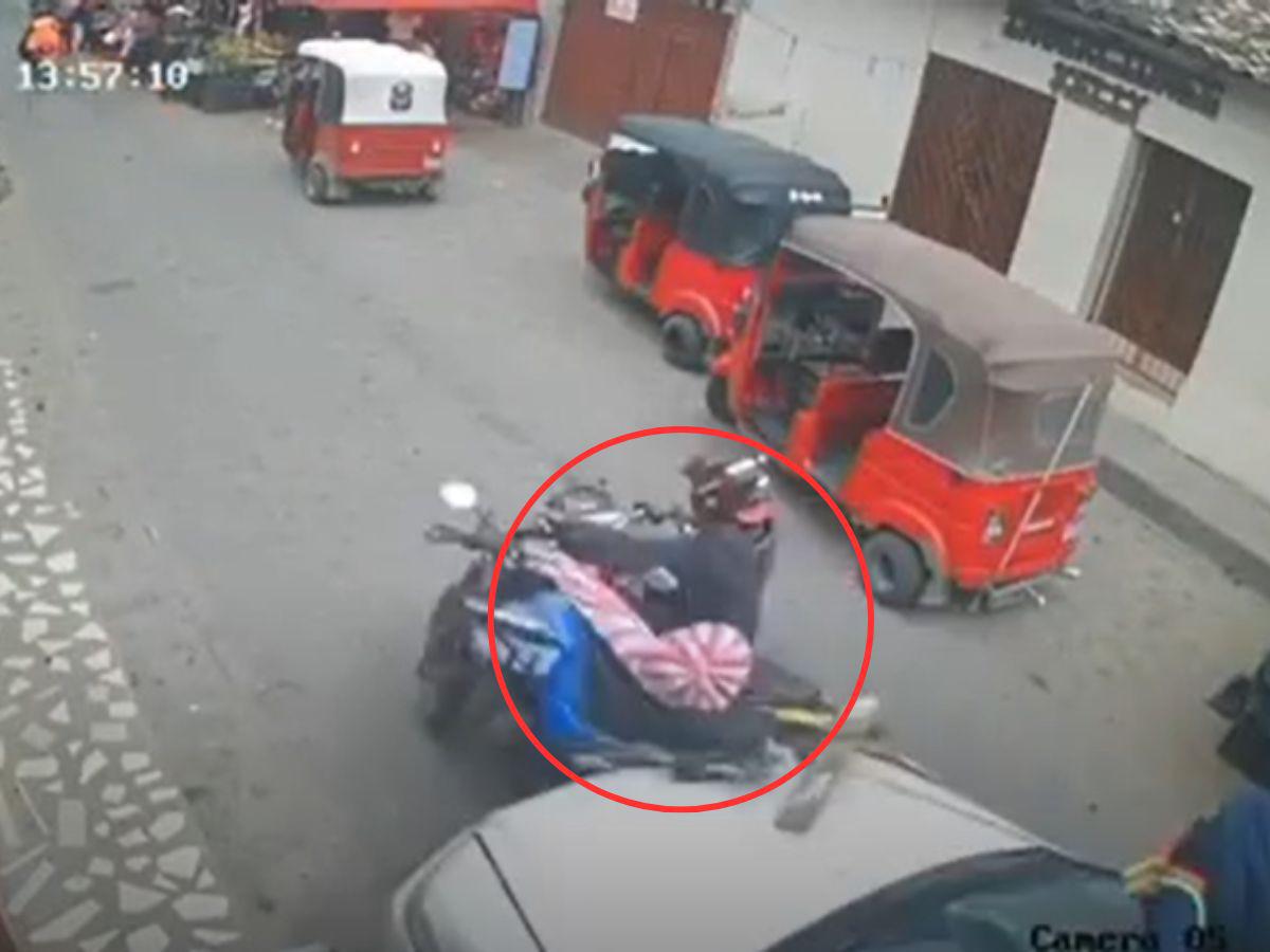 Cuadro a cuadro: así fue embestida de vehículo a motociclistas en Lempira
