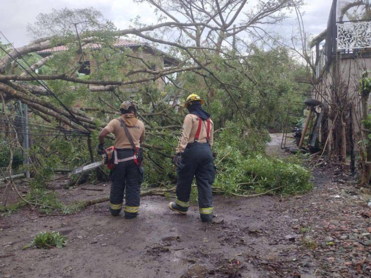 ¿Lluvia de granizo en Siguatepeque? Esto fue lo que ocurrió