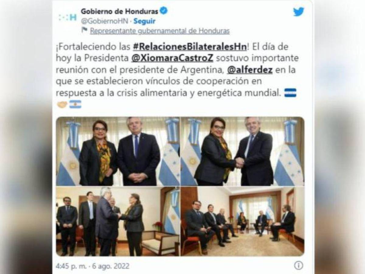 Presidenta Xiomara Castro viajará a Nueva York para participar en la Asamblea General de la ONU