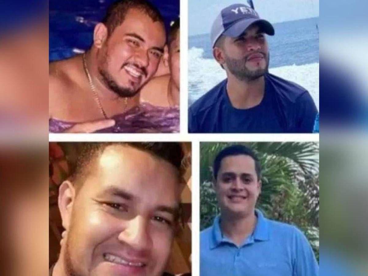 Said Lobo, Luis Zelaya, Norlan Enrique Rodríguez y José Salomón Vásquez.