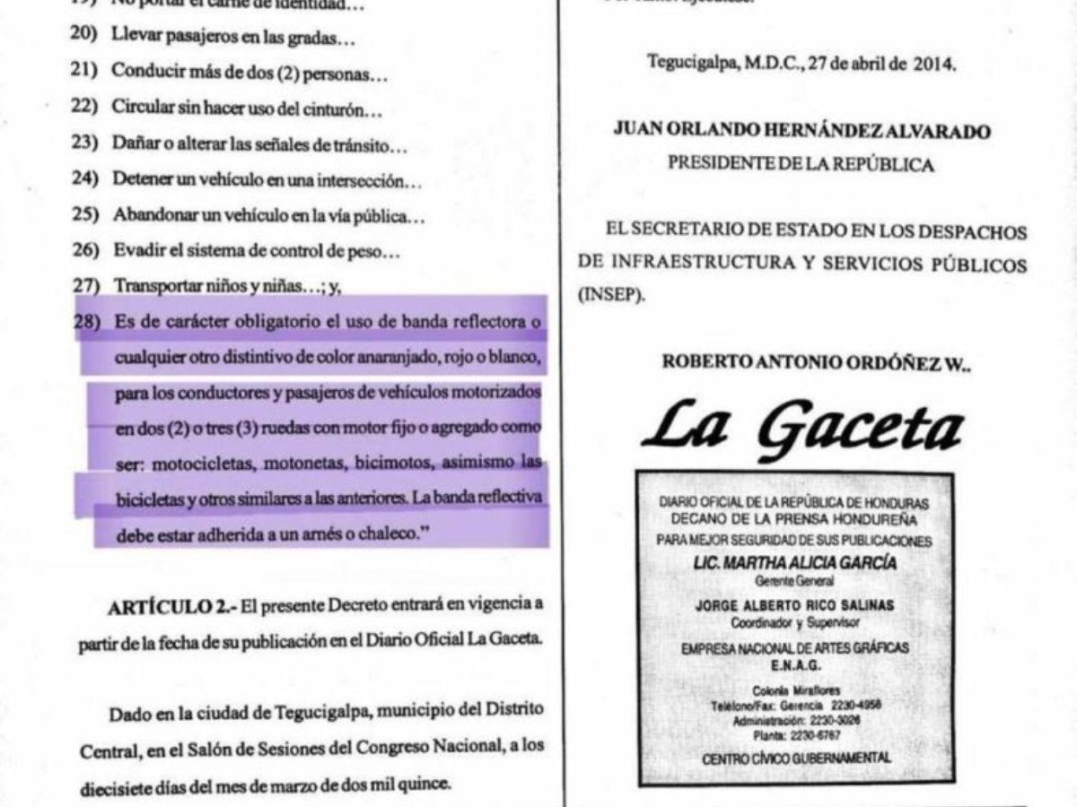 ¿Está autorizado el arnés en motociclistas y qué colores de chaleco reflectivo debes usar?