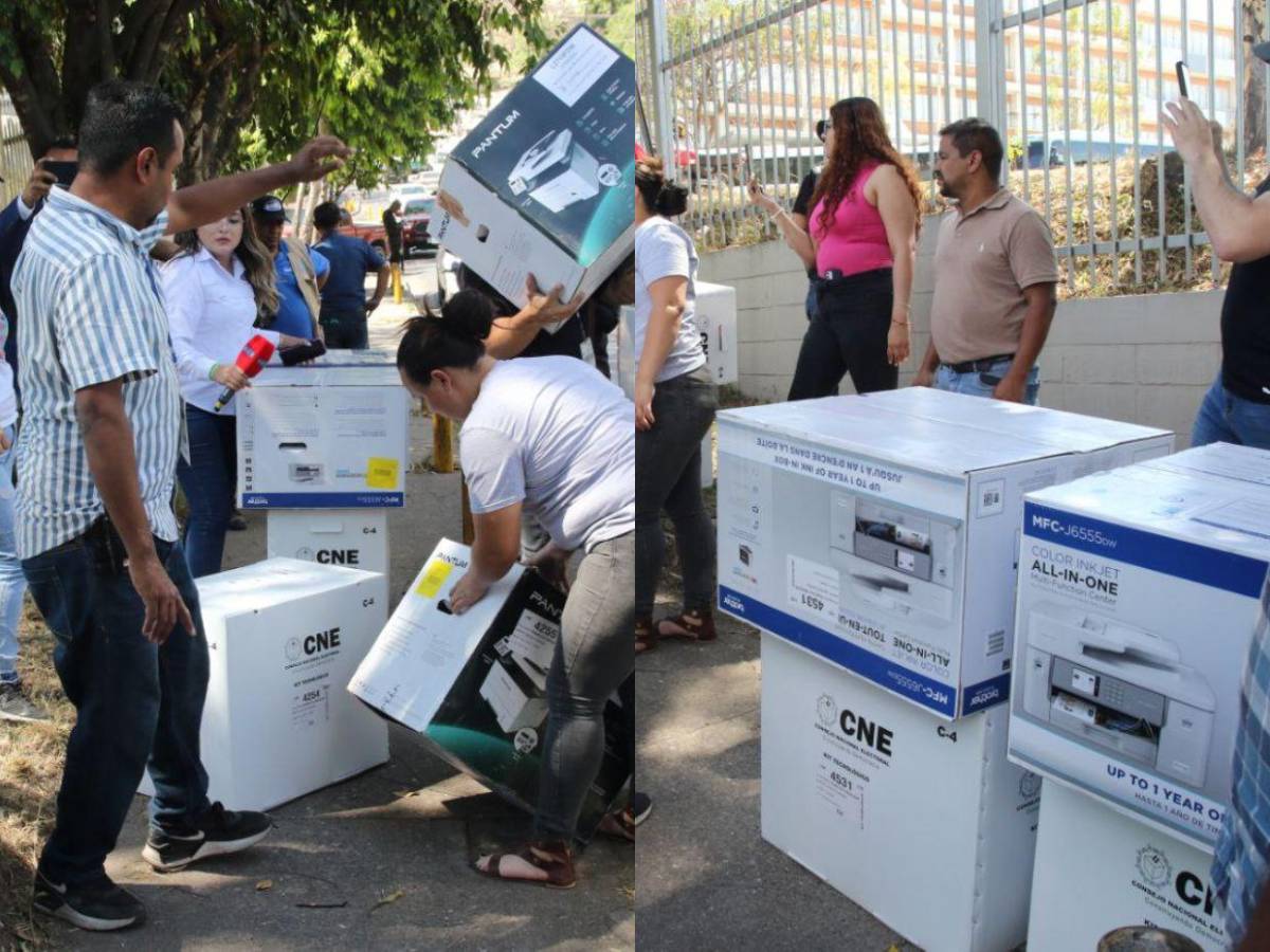 En plena calle dejan maletas electorales con retraso de más de nueve horas de entrega