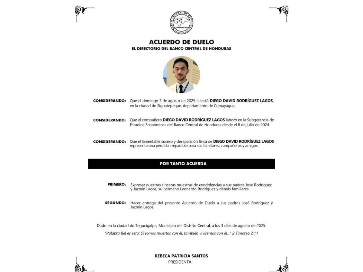 Líder cristiano y exempleado del BCH era joven que falleció en accidente en la CA-5