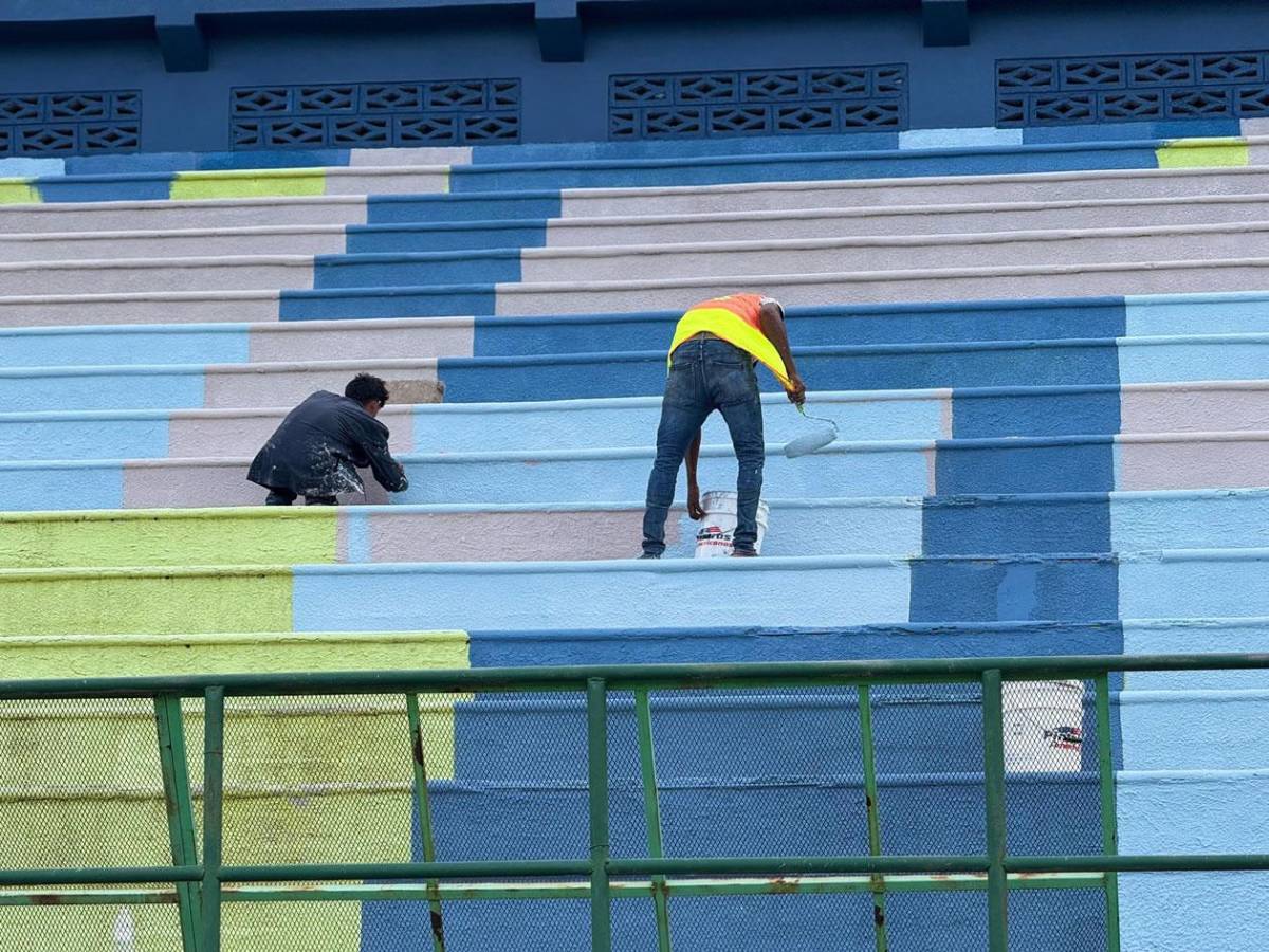 Será de los mejores en Centroamérica: Así avanza la renovación del estadio Juan Ramón Brevé Será de los mejores en Centroamérica: Así avanza la renovación del estadio Juan Ramón Brevé