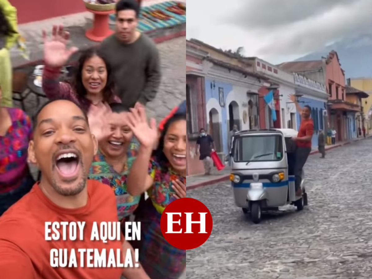 Will Smith llega a Guatemala y las redes enloquecen