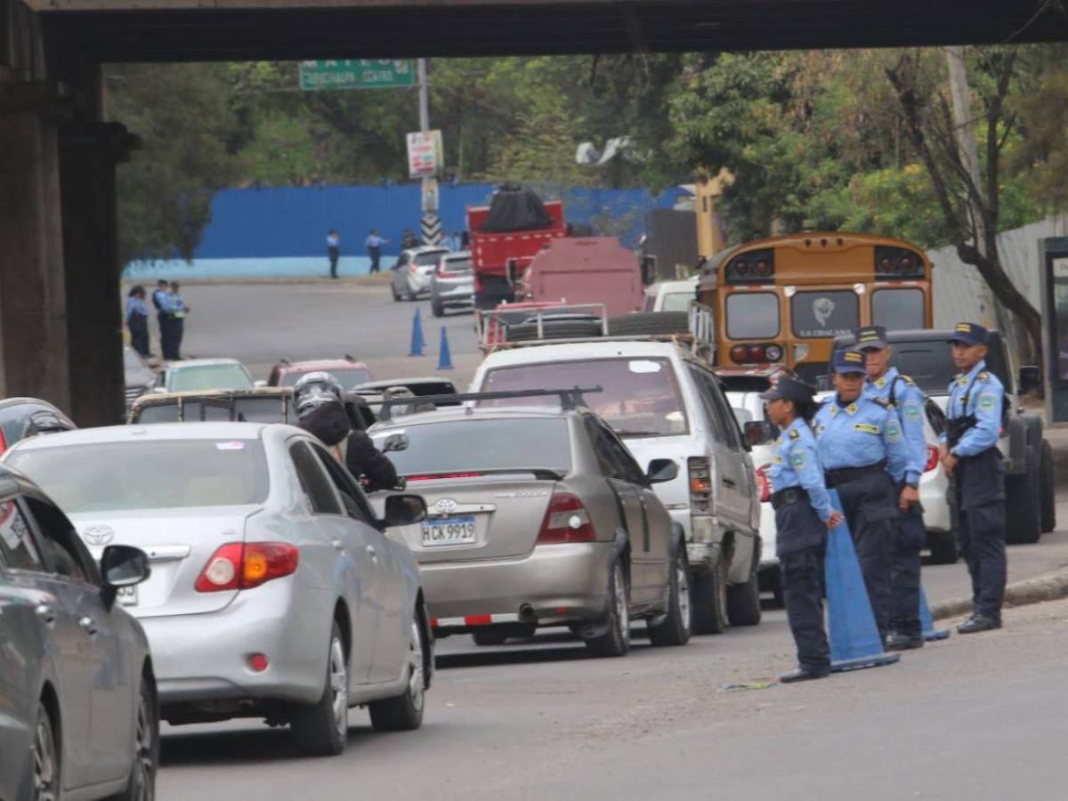 Congestionamiento en la capital por cierre de varias calles por la Cumbre de la Celac