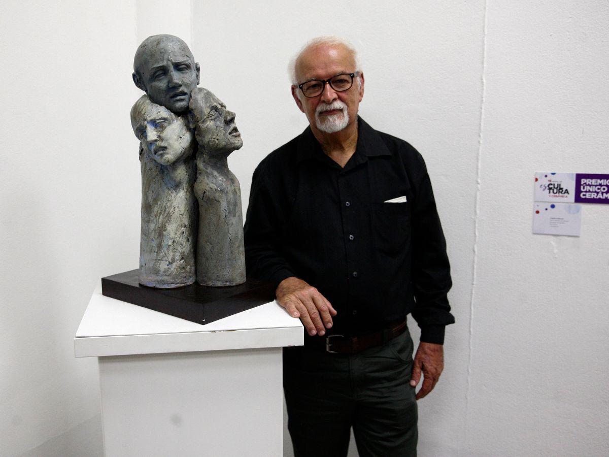 Raquel Sauceda y Pastor Sabillón, premios de la XIX Bienal de Escultura y Cerámica del IHCI