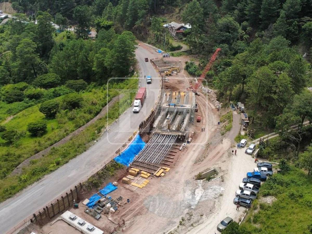 Así avanza el Puente Uyuca que conectará Tegucigalpa con El Paraíso