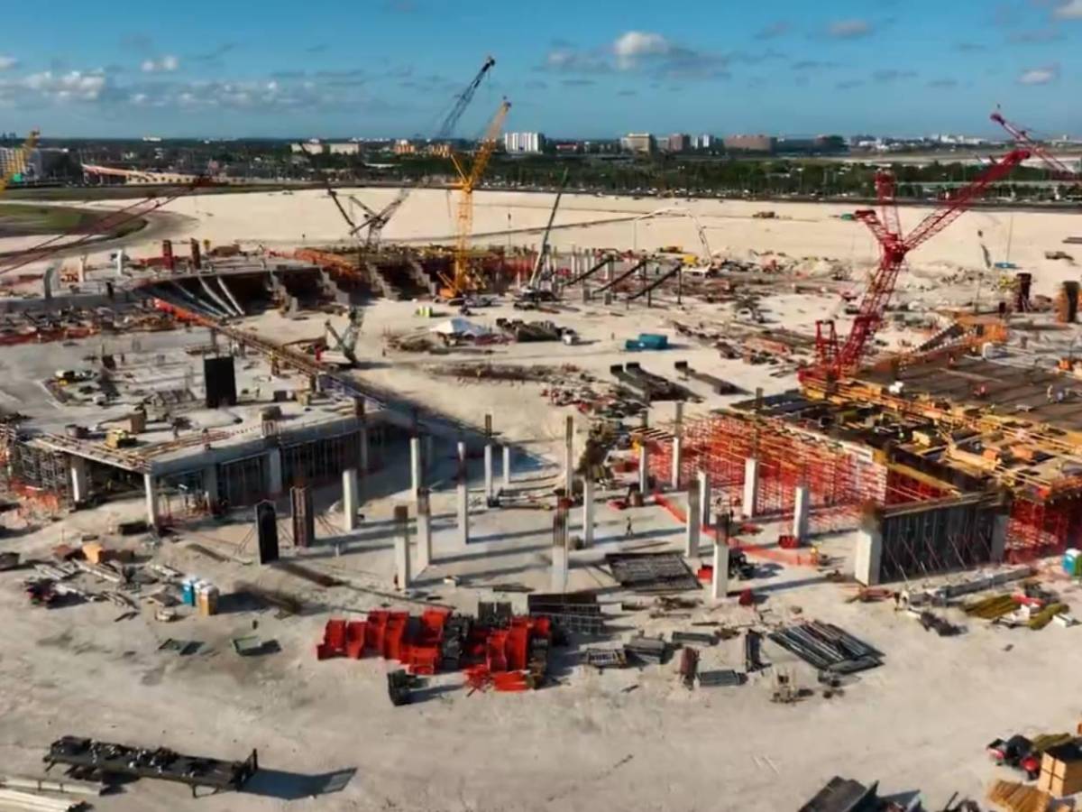 Nuevo estadio del Inter Miami de Messi: así avanza la construcción