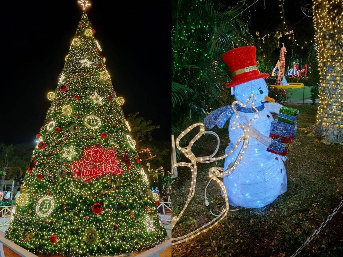Entre luces y muñecos de nieve, San Lorenzo se impregna del ambiente navideño