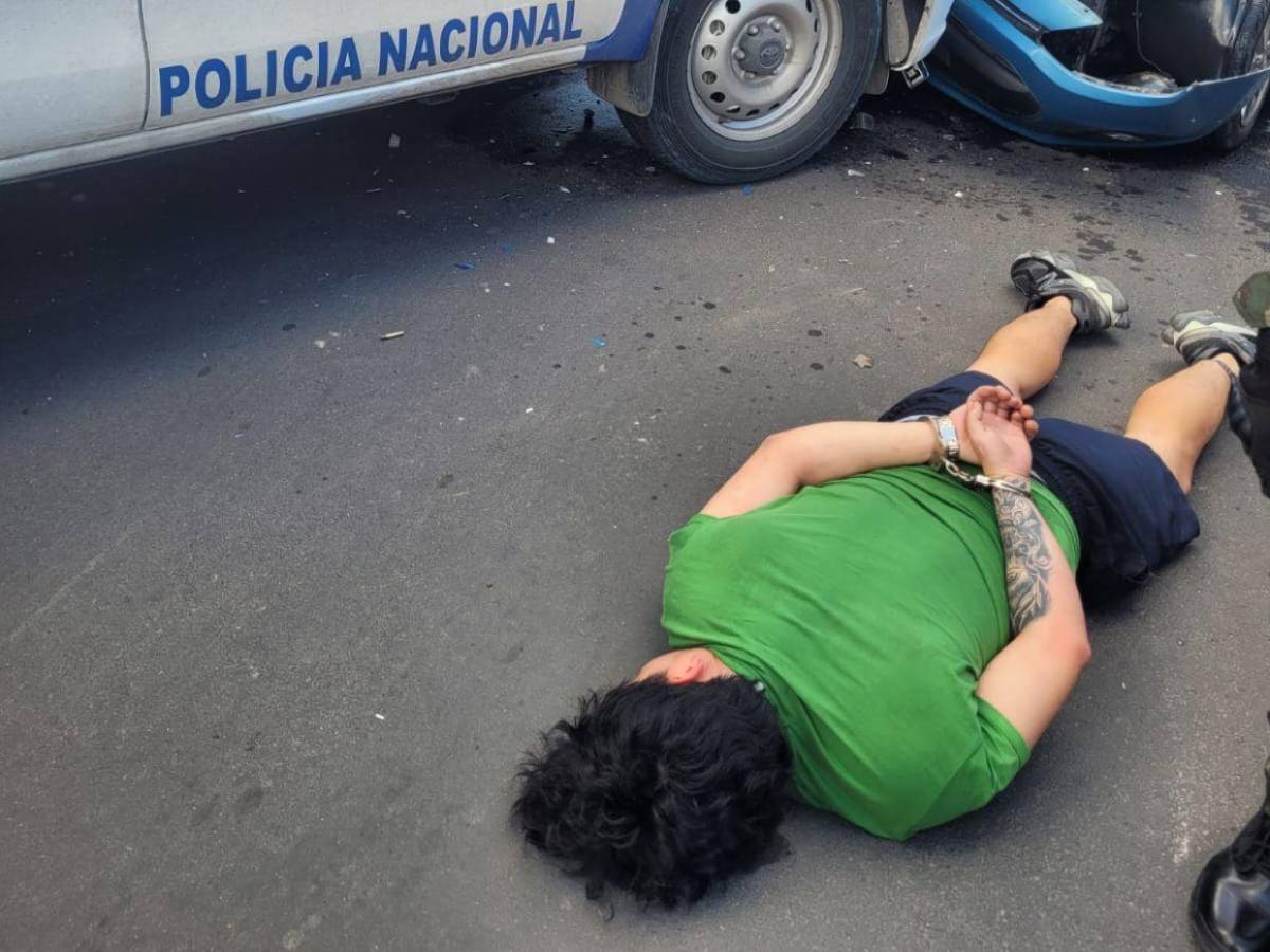 Iban a secuestrar a alguien: así fue la persecución que terminó en un choque en Loarque