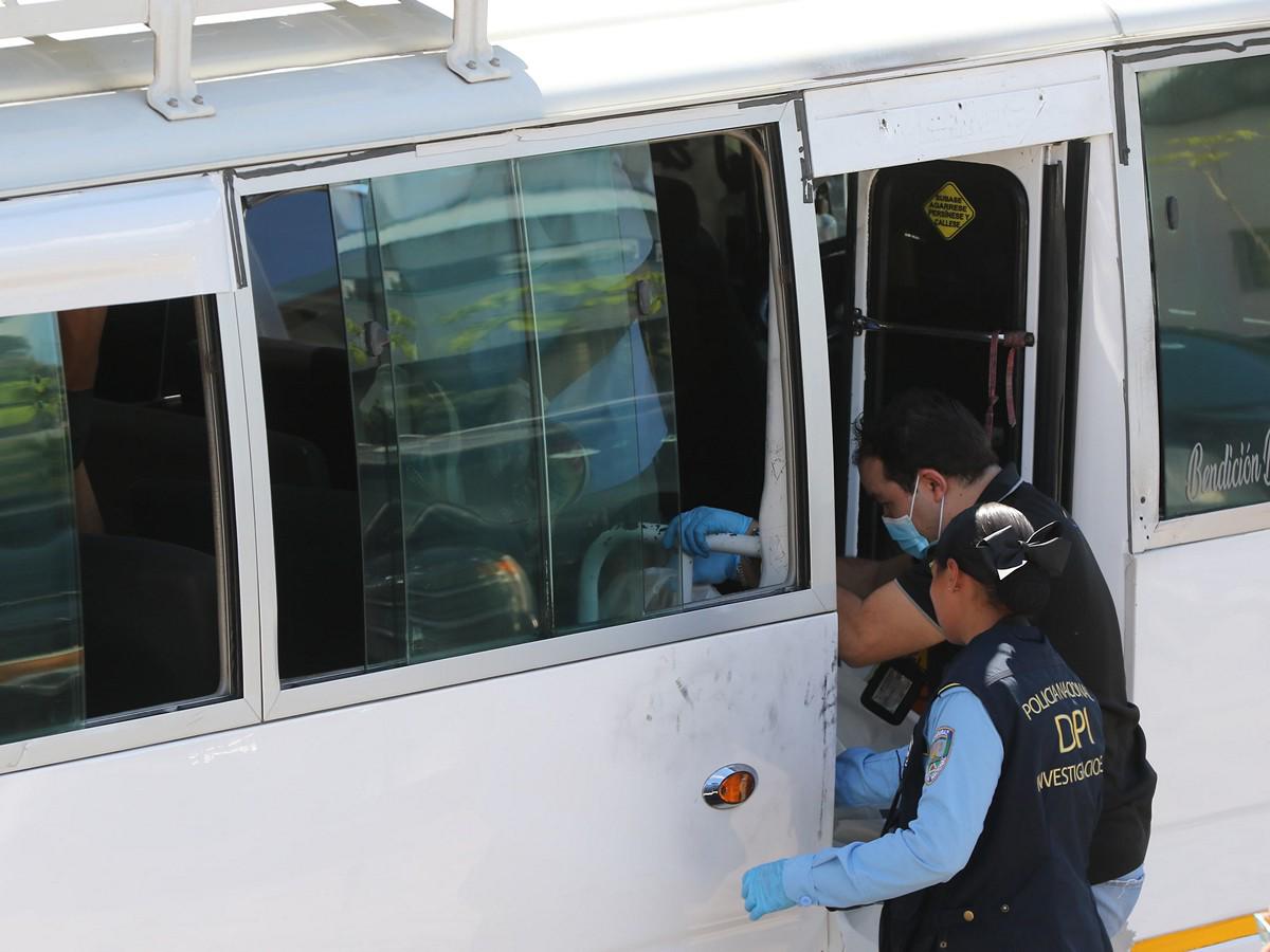 En parqueo del IHSS expiró pasajero tras asalto en bus de Las Torres En parqueo del IHSS expiró pasajero tras asalto en bus de Las Torres