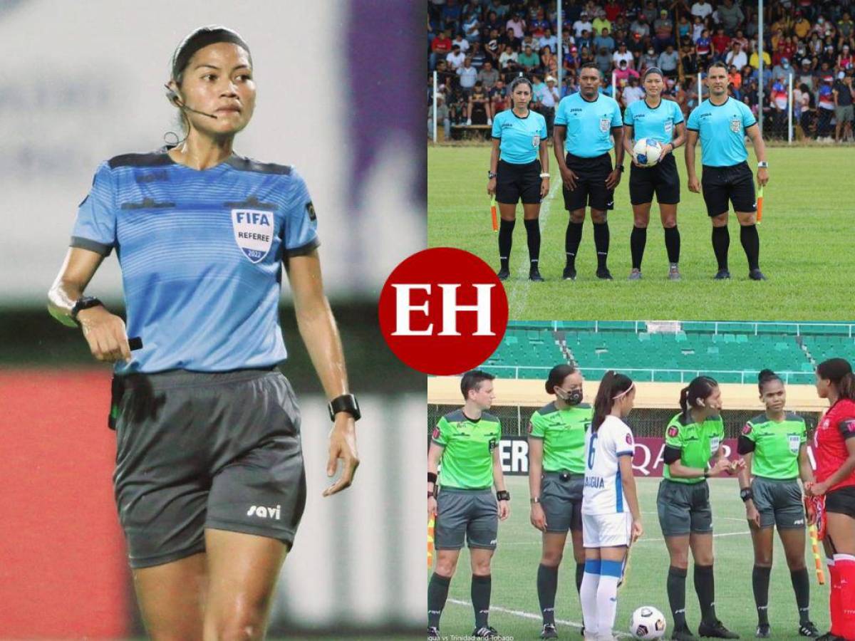 Merlin Soto se convierte en la segunda mujer en dirigir un partido de Primera División en Honduras