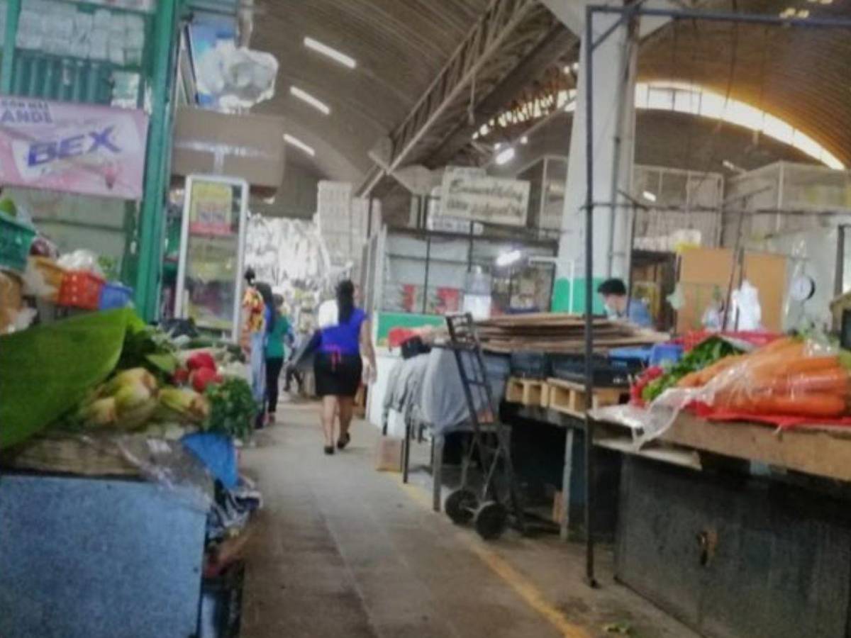 Así lucía el mercado San Miguelito de El Salvador antes de su reconstrucción