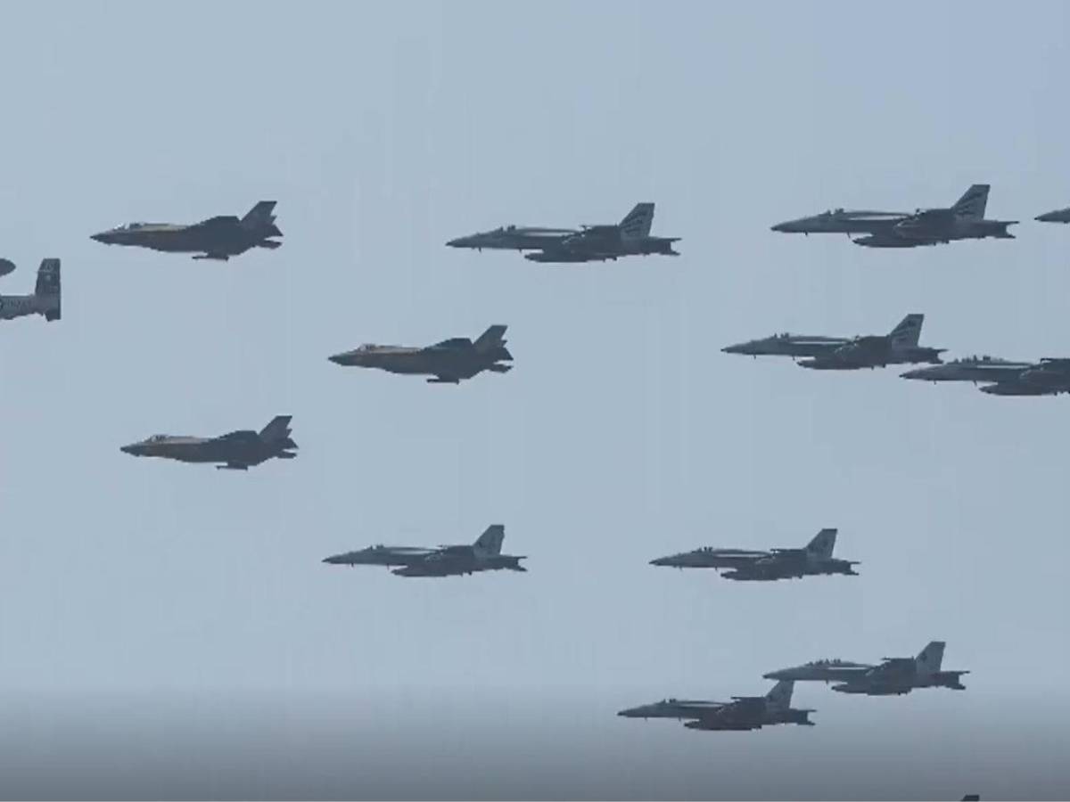 EEUU atacó a Irán de nuevo: Despliegan más de 20 buques de guerra en Oriente Medio