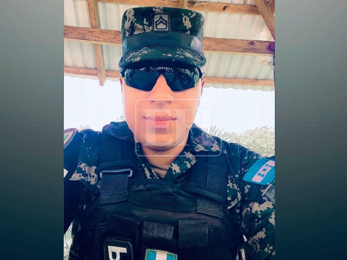 Deja un bebé de siete meses: Álvaro Colindres, militar acribillado en la Villa Unión