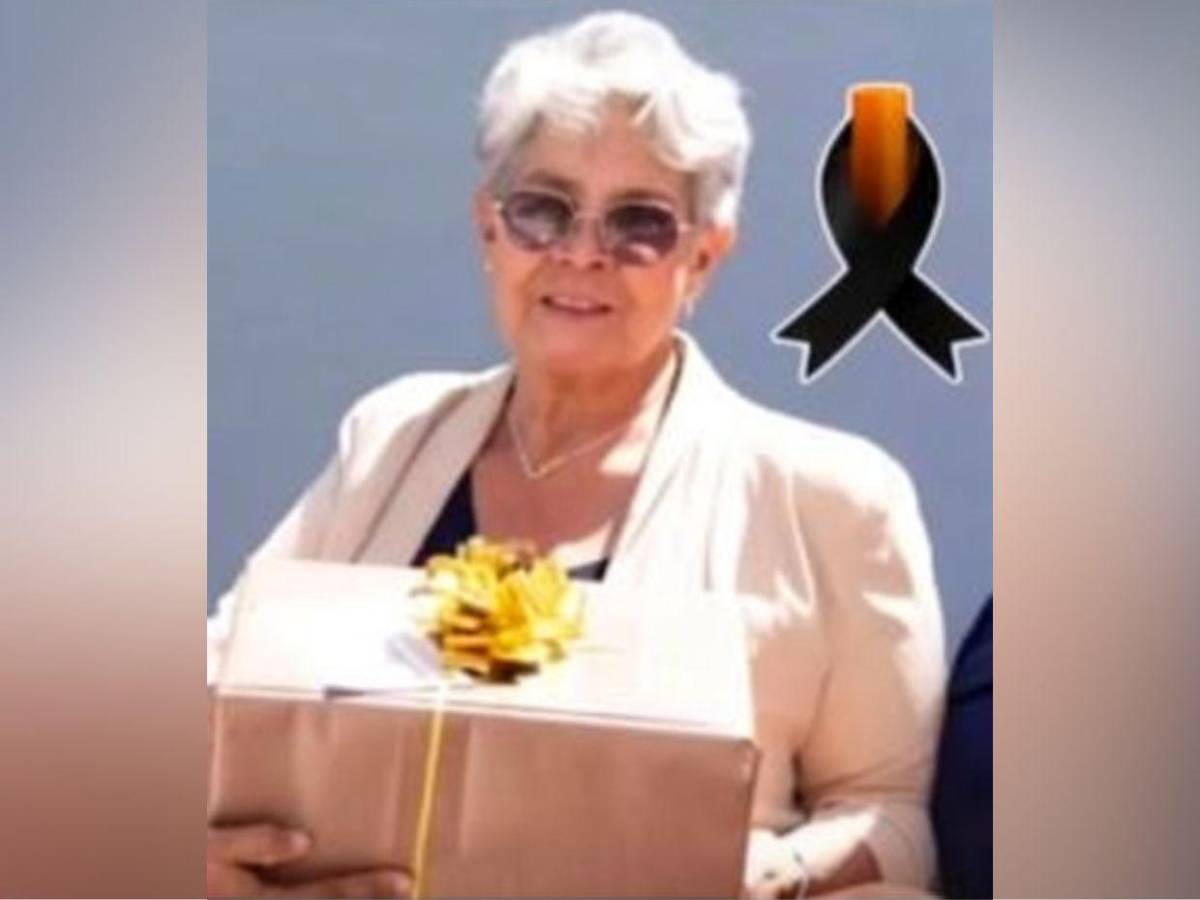 Dolor en El Rosario por la muerte de la Profe Chere, quien formó generaciones