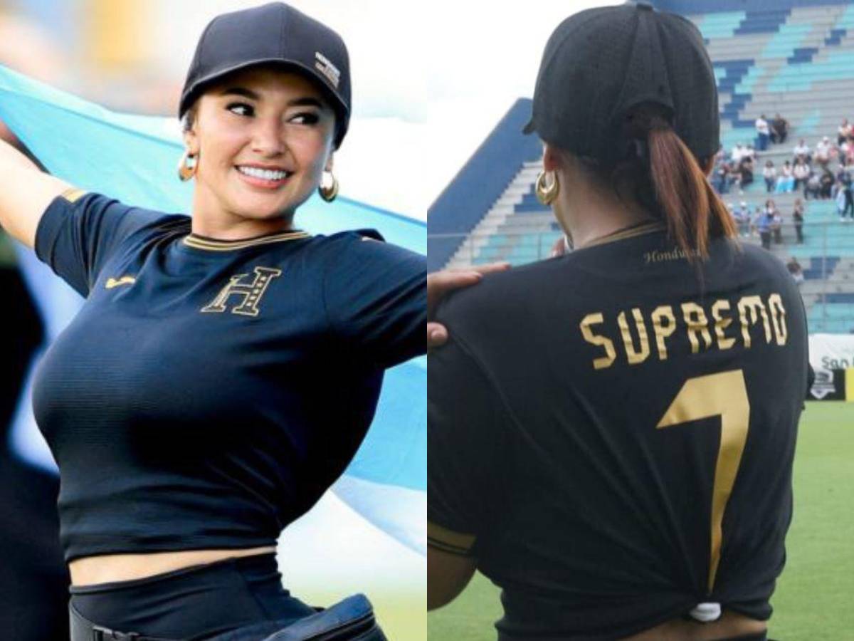 ¡Con la camiseta de Supremo! Así llegó Milagro Flores para el partido de tiktokers