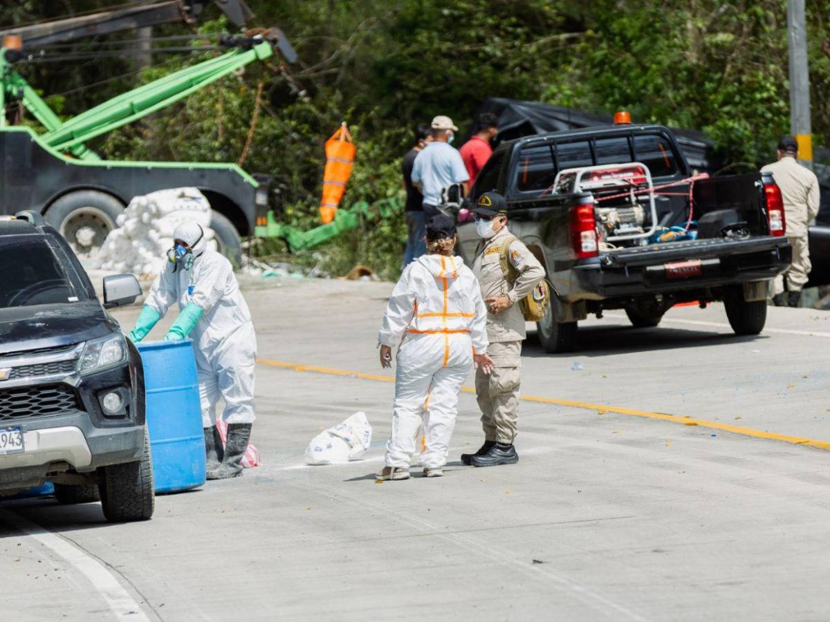 Con monitoreo por intervalos y un equipo especial, avanza limpieza por cianuro en Quimistán