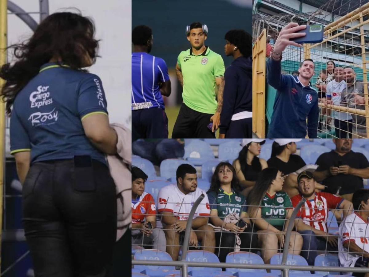 Lindas chicas y sorprende lo que hizo André Orellana: Ambiente previo al Marathón vs Olimpia