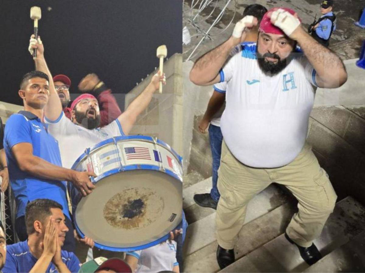 ¿A qué fue al sector de sol? Así lució Luis Redondo en el partido Honduras vs Antigua