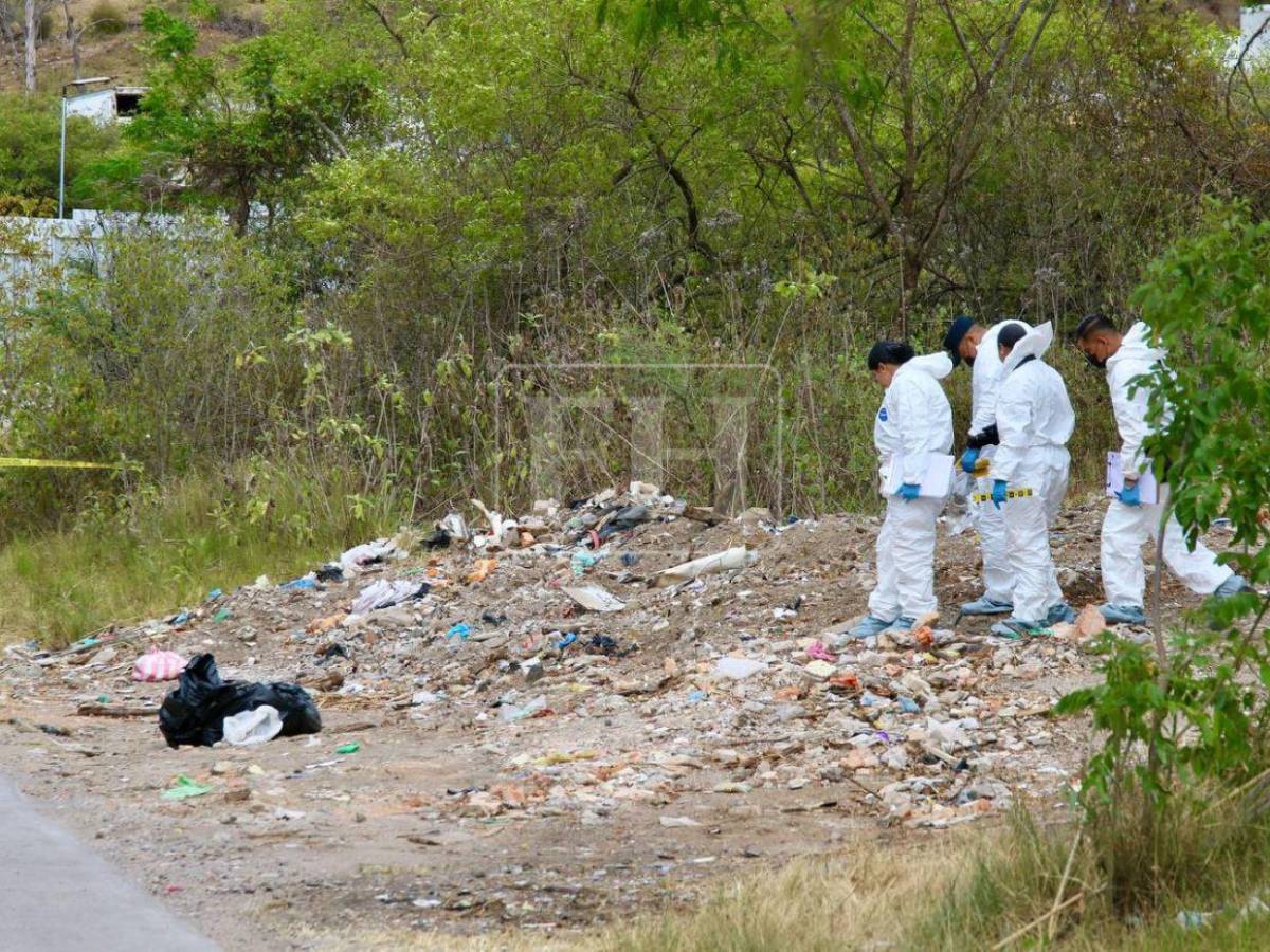 Embolsada y maniatada, hallan a una persona muerta en Nueva Aldea de la capital