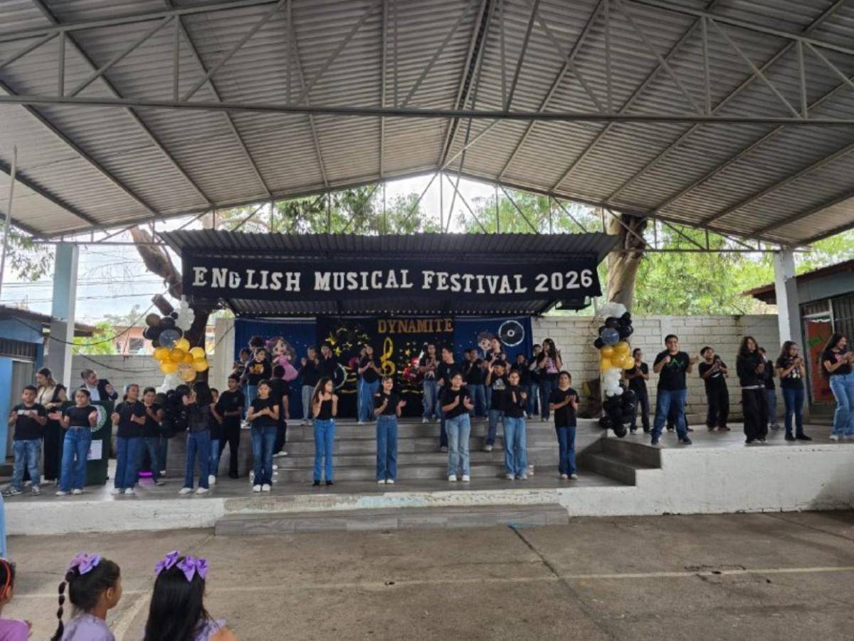 Canciones y creatividad: Escuela Roberto Sosa celebra su Festival Musical en Inglés 2026