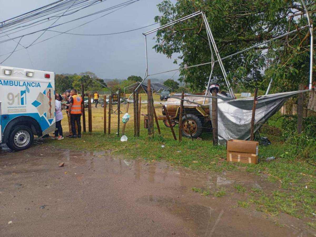 ¿Lluvia de granizo en Siguatepeque? Esto fue lo que ocurrió