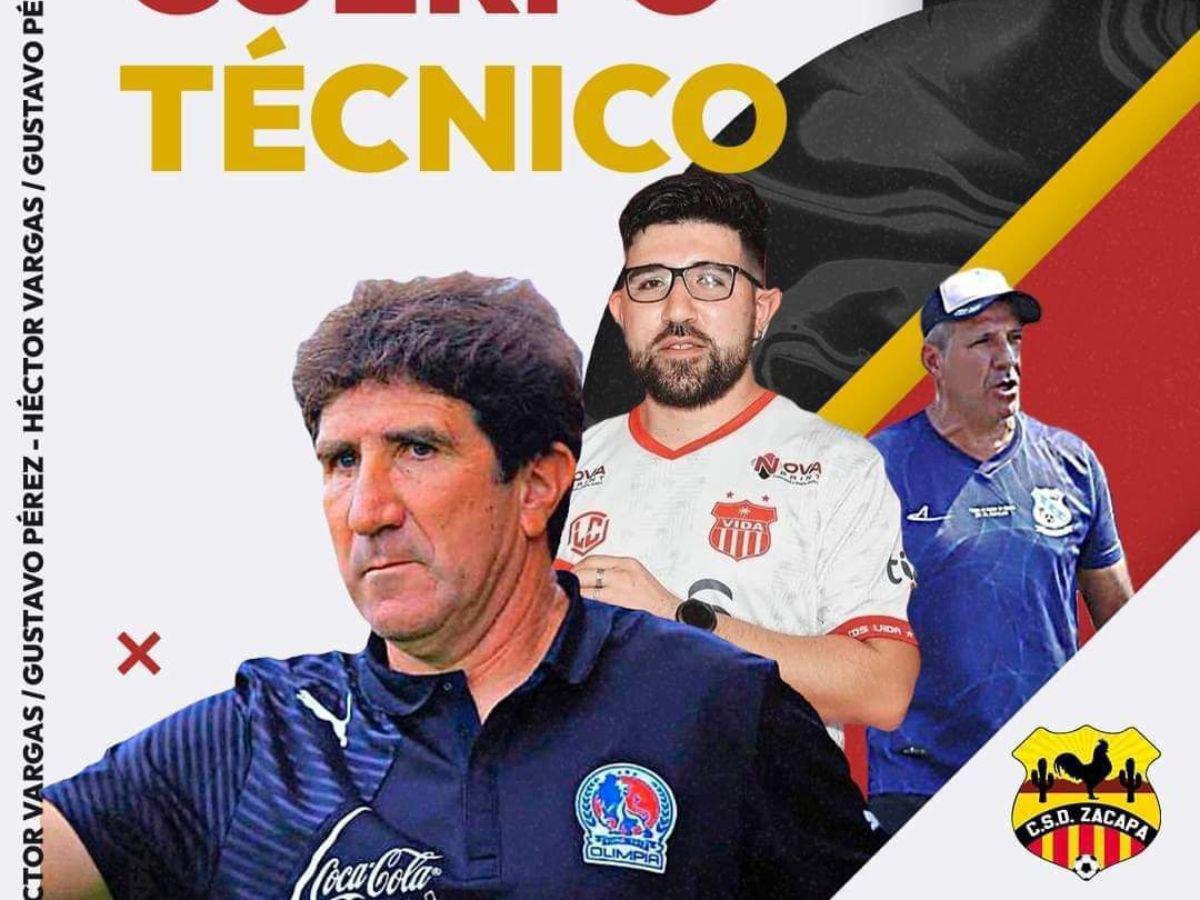 ¡Oficial! Héctor Vargas se convierte en nuevo entrenador del Zacapa de Guatemala